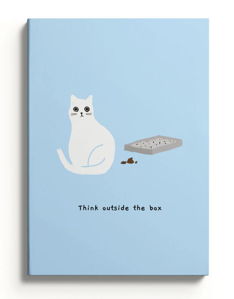 A5 Soft Cover Notebook-Outside the Box
