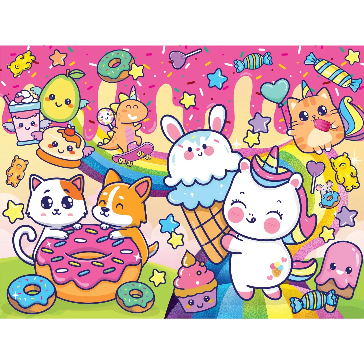 Junior Jigsaw Carry & Play Sweet Kawaii