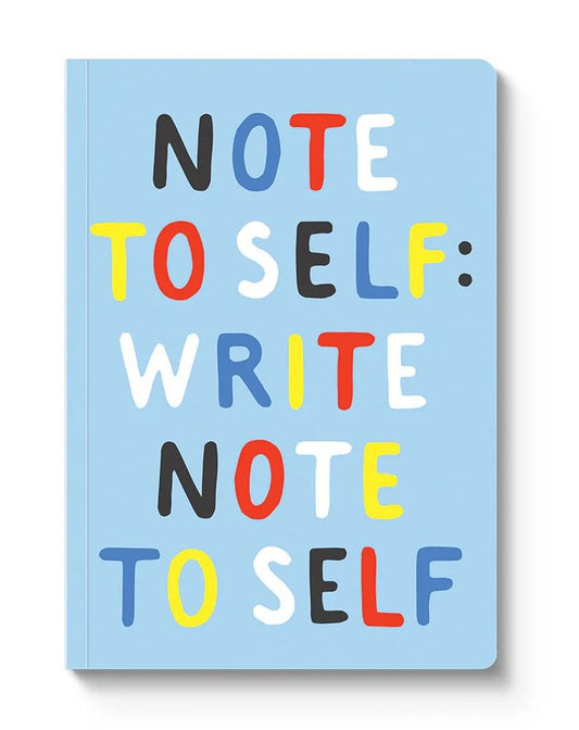 A5 Smooth Soft Cover Notebook - Note To Self