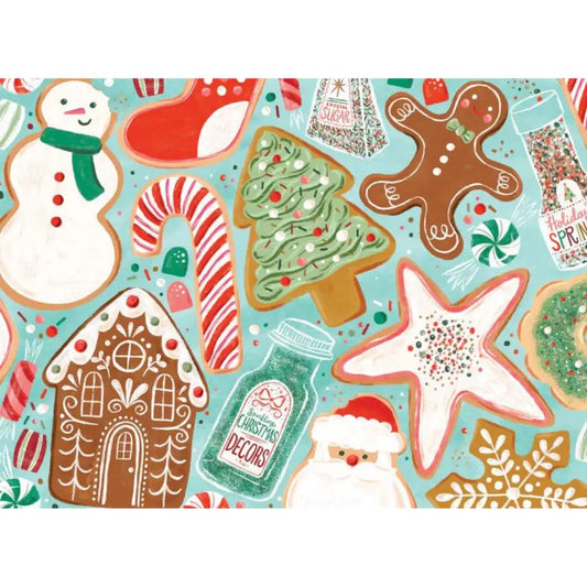 Puzzlefolk Christmas Cookies 500 Piece Puzzle