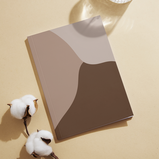 "Chocolate Swirl" Lined Writing Journal