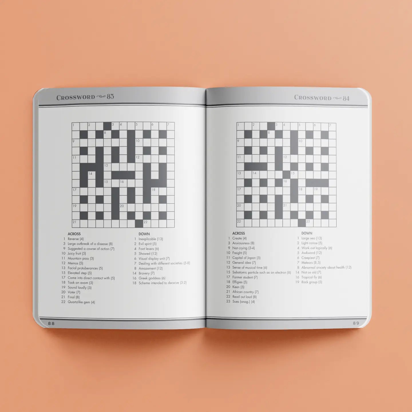 Classic Puzzle Books: Crossword