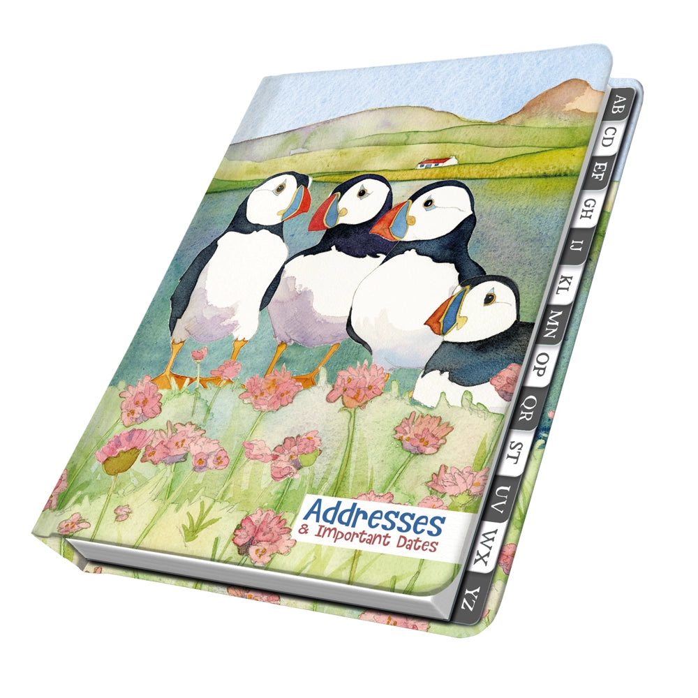 Seathrift Puffins Address Book