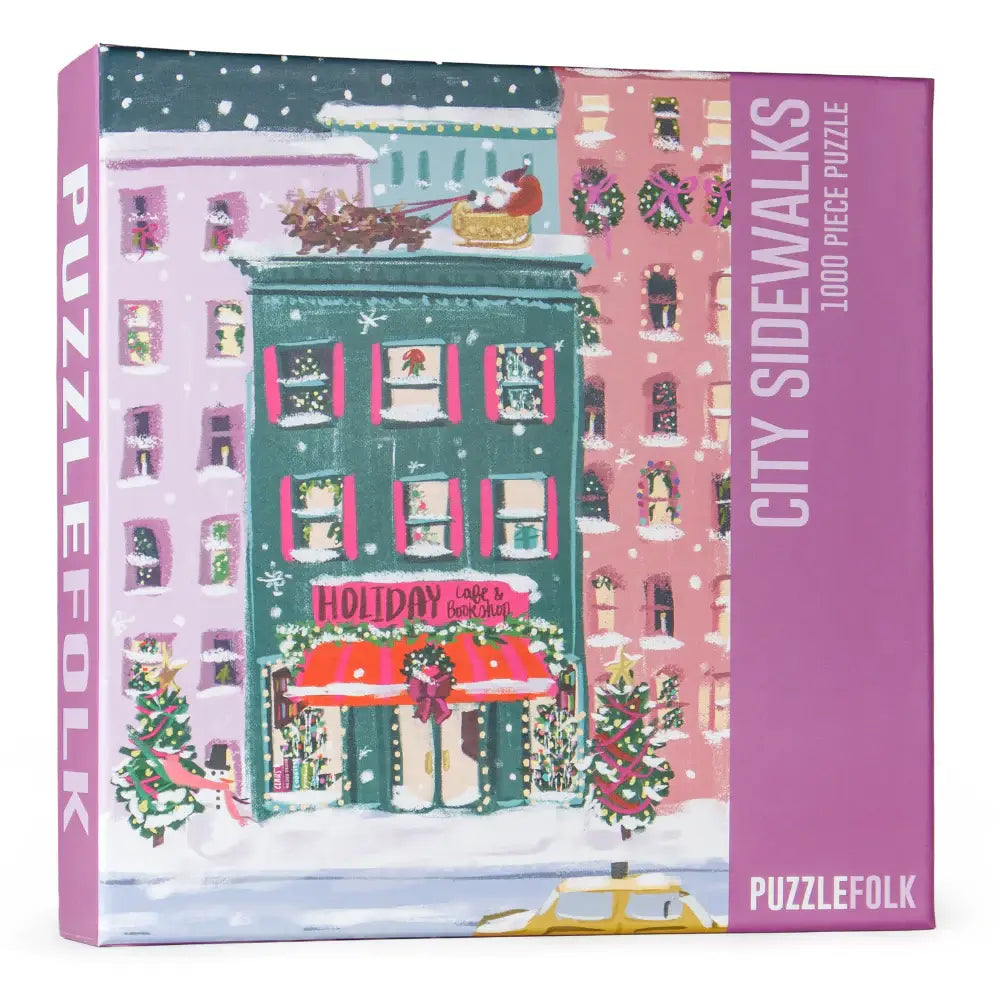 Puzzlefolk City Sidewalks 1000 Piece Puzzle