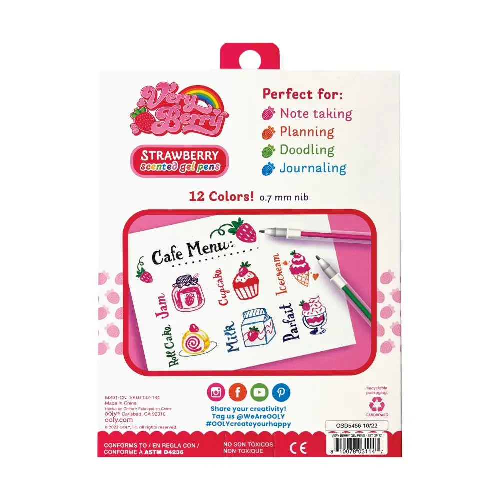 Ooly Pen - Very Berry Scented Gel Pens