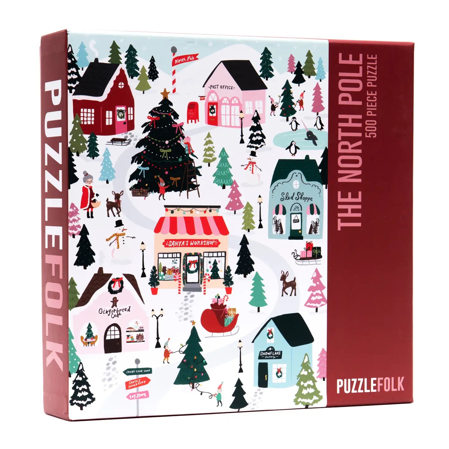 Puzzlefolk The North Pole 500 Piece Puzzle