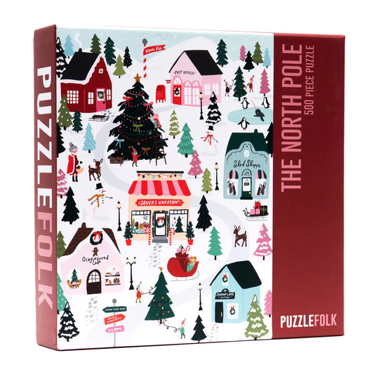 Puzzlefolk The North Pole 500 Piece Puzzle