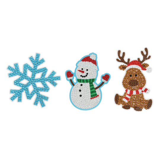 Festive Diamond Art 3pc Kit - Assorted Designs!