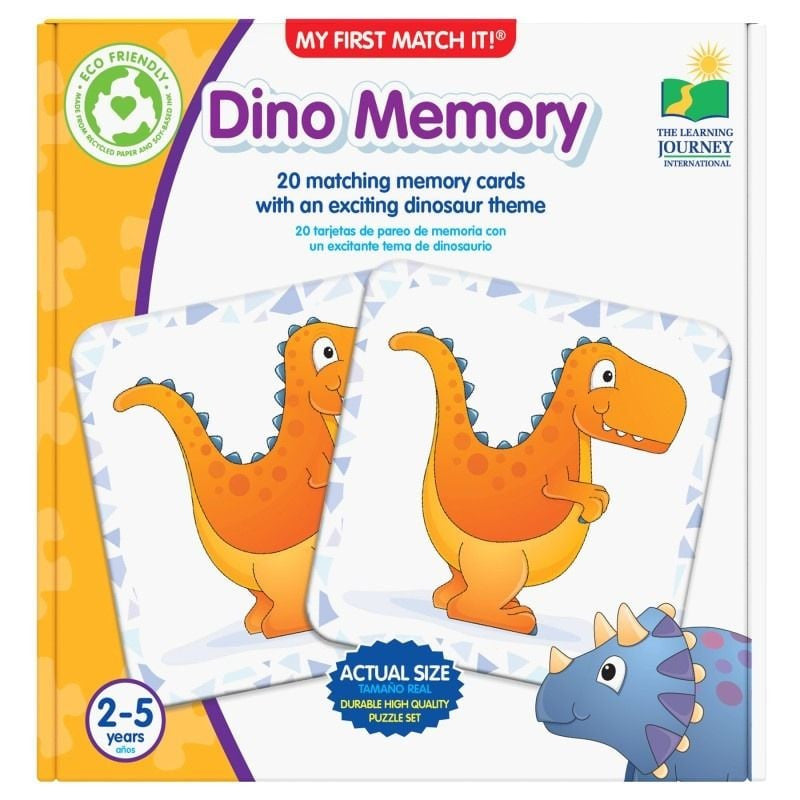 My First Match It Dino Memory Game