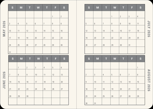 2026 Smarty Cats Weekly Planner