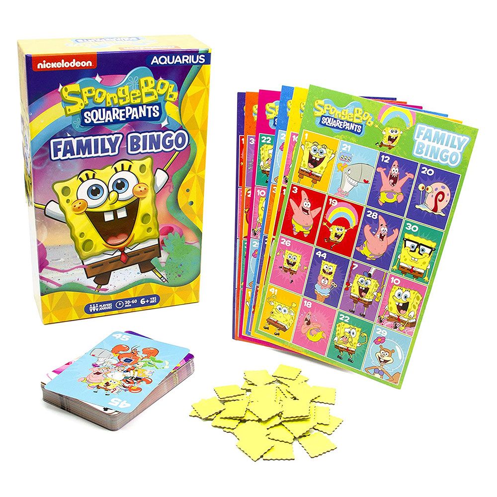 Spongebob Family Bingo