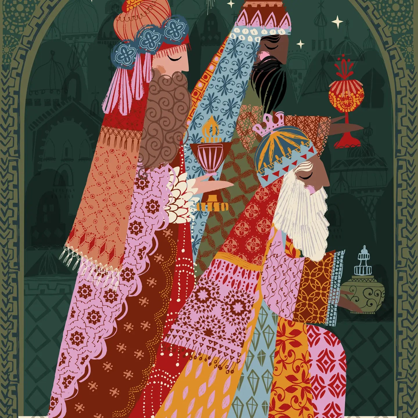 Puzzlefolk We Three Kings 500 Piece Christian Art Bible Puzzle